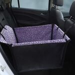 Cuscinetto protettivo impermeabile per sedile singolo per auto, colore: viola nuvola