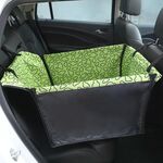 Imbottitura protettiva per seggiolino per animali domestici impermeabile per sedile singolo per auto, colore: nuvola verde