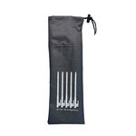 Borsa di stoccaggio per picchetti da terra M 30 cm Accessori da campeggio all'aperto Borsa di stoccaggio portatile portatile