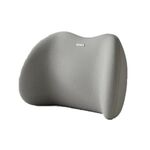 Cuscino di supporto per guida in memory foam per auto, colore: grigio Supporto lombare