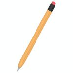 Custodia ultrasottile AhaStyle PT114-C per Huawei M-Pencil 1/2/3, colore: arancione + cappuccio nero.