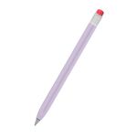 Custodia ultrasottile AhaStyle PT114-C per Huawei M-Pencil 1/2/3, colore: viola + cappuccio trasparente.