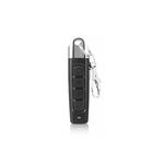 433 MHz Tipo di copia Chiave wireless universale per porta del garage 4 pulsanti Copia trasmettitore del telecomando (nero)