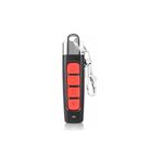 433 MHz Tipo di copia Chiave wireless universale per porta del garage 4 pulsanti Copia telecomando Trasmettitore (rosso)