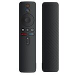 Per Xiaomi MiBox S Custodia protettiva in silicone a tinta unita (nera)