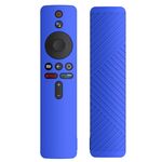 Per Xiaomi MiBox S Custodia protettiva in silicone a tinta unita (blu scuro)