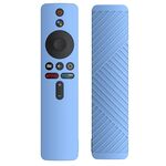 Per Xiaomi MiBox S Custodia protettiva in silicone a tinta unita (azzurro)