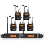 XTUGA RW2080 – Sistema Wireless In-Ear Monitor UHF con 5 Bodypack (Spina Europea) EDA005143703B 6922078738488