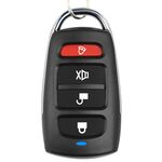 433MHZ Wireless Remote Copy del metallo di controllo fourbutton del portello del garage di codice della copia Telecomando