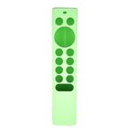 2 PCS Y7 Coperchio di protezione del silicone del telecomando per NVIDIA Shield TV Pro / 4K HDR (Luminoousg Green)