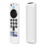 2 PCS Shell Silicone per Alexa Voice Remote Remote 3rd Gen & TV Stick 3rd Gen (Bianco)
