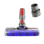 Testina per spazzola per pavimenti per aspirapolvere con luce verde per Dyson V10 Slim V12 Slim