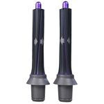 1 paio di cilindri lunghi + 2 adattatori per accessori per ferro arricciacapelli Dyson