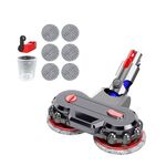 Per Dyson V7 / V8 / V10 / V11 / V15 / G5 Aspirapolvere Elettrico Testa con Serbatoio dell'Acqua Rimovibile e 6 Panni per Mocio