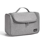 Per Dyson Baona BN-DS002 Borsa portaoggetti portatile per asciugacapelli portatile di grande capacità con gancio (grigio)
