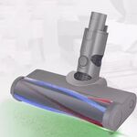Per Dyson V6 Aspirapolvere Spazzola per Pavimenti con Luce LED Verde