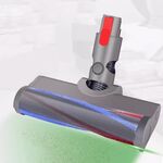 Per Dyson V10 Slim / V12 Slim Aspirapolvere Spazzola per Pavimenti con Luce LED Verde