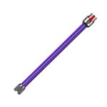 Per Dyson V12 Detect Slim / V10 Digital Slim Aspirapolvere 74cm Asta di prolunga in metallo Tubo dritto Accessori (viola)