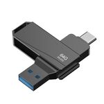 Lenovo Thinkplus MU252 USB 3.1 + unità flash USB-C/tipo-C, memoria: 128 GB