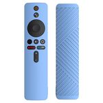 Custodia protettiva in silicone liquido per telecomando Xiaomi 4K TV Stick (blu cielo)