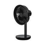 Originale Xiaomi Youpin Solove USB Carica Desktop Desktop Desktop Dormitor Dormitor Mini Ventola, con controllo a 3 velocità (nero)