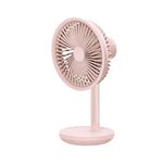 Originale Xiaomi Youpin Solove USB Carica Desktop Desktop Desktop Dormitor Dormitor Mini fan, con controllo a 3 velocità (rosa)