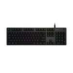 Tastiera da gioco meccanica cablata Logitech G512 RGB con asse C, lunghezza: 1,8 m (nera)