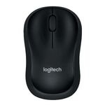 Logitech B175 Mouse ottico wireless a 3 tasti 1000 DPI 2,4 GHz (nero)