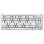 Logitech K855 Tastiera meccanica silenziosa Dual Mode Bluetooth wireless (bianco)