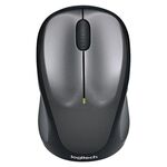 Mouse wireless ergonomico Logitech M235 1000 DPI 2,4 GHz (nero)