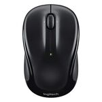 Mouse wireless ergonomico Logitech M325 1000 DPI 2,4 GHz (nero)