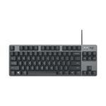 Mini tastiera meccanica cablata Logitech K835, albero verde (nero)