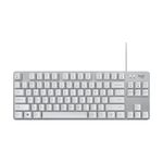 Mini tastiera meccanica cablata Logitech K835, albero verde (bianco)