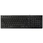Tastiera cablata ultrasottile semplice da ufficio Lenovo K5819 (nera)
