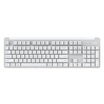 Logitech K865 104 Tasti Wireless Bluetooth Tastiera Meccanica, Asta Rossa (Bianco)