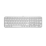 Tasti Logitech MX S Tastiera retroilluminata intelligente Bluetooth wireless (bianca)