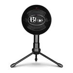 Logitech Blue Snowball-Ice USB Condenser Ancoraggio condensatore Microfono di registrazione (nero)