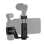 Supporto per morsetto per telefono in metallo PULUZ + staffa per supporto fisso di espansione per DJI OSMO Pocket