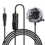 Microfono video a condensatore omnidirezionale PULUZ Jack da 3,5 mm, lunghezza: 6 m
