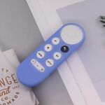 Custodia protettiva in silicone anticaduta per telecomando Google Chromecast 2020 Y16 (blu luminoso)