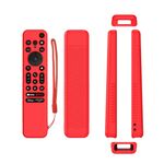 Y56 Custodia protettiva anti-caduta in silicone per telecomando vocale per Sony RMF-TX800U/C/P/T/900U (rosso)