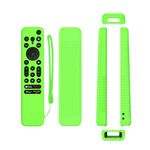 Y56 Custodia protettiva anti-caduta in silicone per telecomando vocale per Sony RMF-TX800U/C/P/T/900U (verde luminoso)
