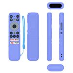 Per TCL RC902N FMR1 Y47 Custodia in silicone anti-caduta per telecomando TV (blu luminoso)
