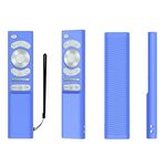 Cover in silicone per telecomando Samsung Smartone3 TM1990C BN59-01357 Y34 (blu luminoso)