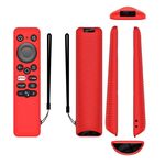Per telecomando Realme 32/43 pollici Y41 TV Custodia protettiva in silicone anti-caduta all-inclusive (rosso)