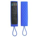 Per Vizio XRT136/XRT140 Custodia in silicone per telecomando da 2 pezzi (blu)