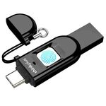 Unità flash USB con crittografia a doppia interfaccia Lenovo Thinkplus TFU301 Type-C+USB, capacità: 256G