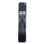 RMF-TX520U Telecomando vocale Bluetooth per Sony Smart TV KD-43X80J KD-43X85J (Nero)