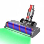 Per Dyson V12 Slim / V10 Slim Soft Velvet Aspirazione Testa con Gamma Completa di Luce di Visualizzazione della Polvere