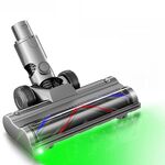 Per aspirapolvere Dyson V6, spazzola per pavimenti a trasmissione diretta leggera con luci LED antipolvere